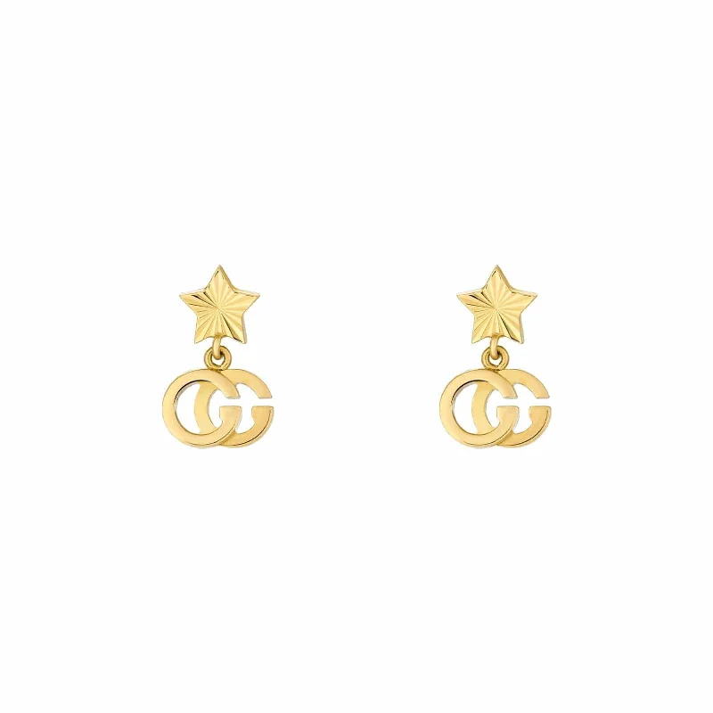 Sapphire Drop Earrings for Sophisticated-GG Running Drop Earrings