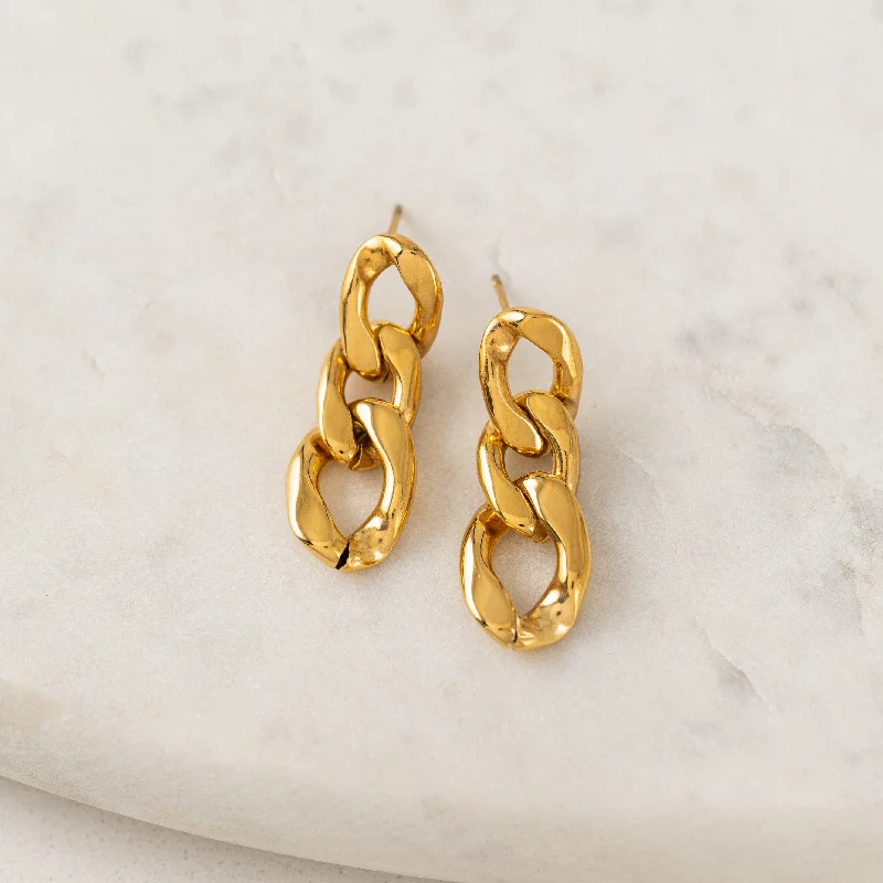 Delicate Drop Earrings for Feminine-Bronte Drop Earrings