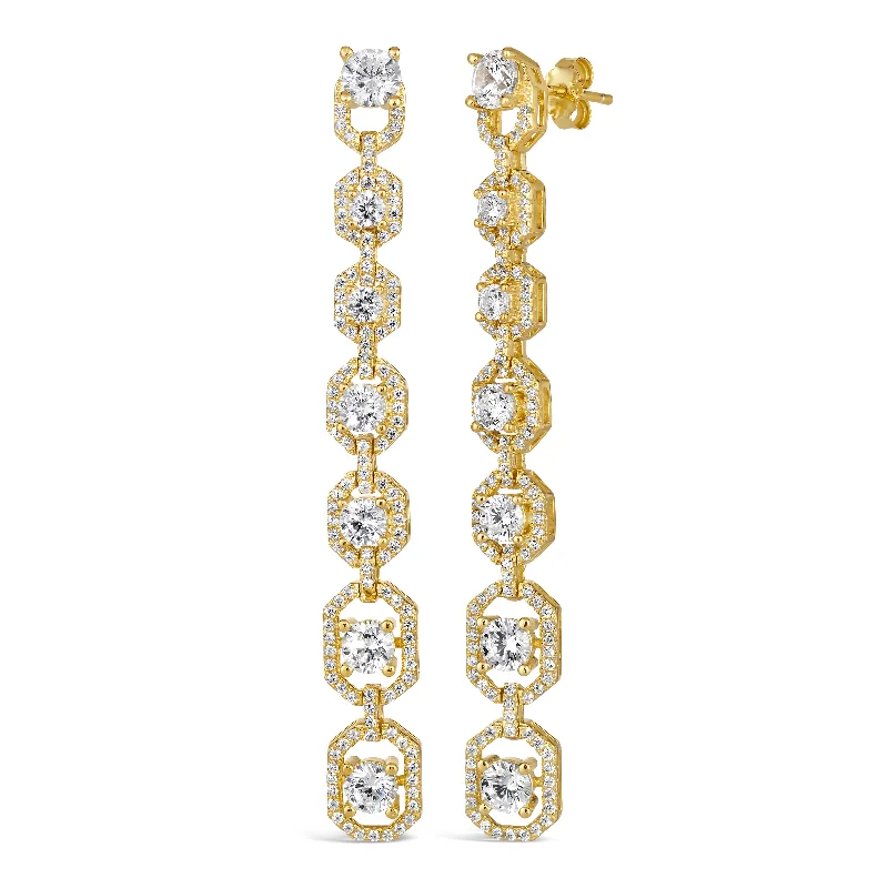 Formal Drop Earrings for Special-El Camino 4ctw Drop Earrings