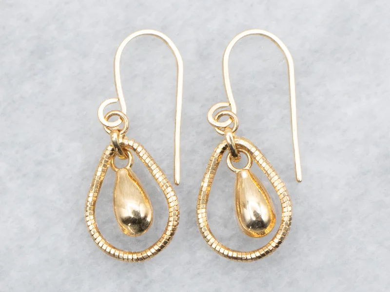 Emerald Drop Earrings for Refined-Teardrop Shaped Drop Earrings