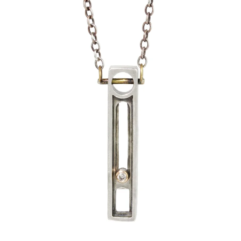 Unique pendant necklaces with personalized initials for customized, meaningful fashion -Diamond Level  Necklace