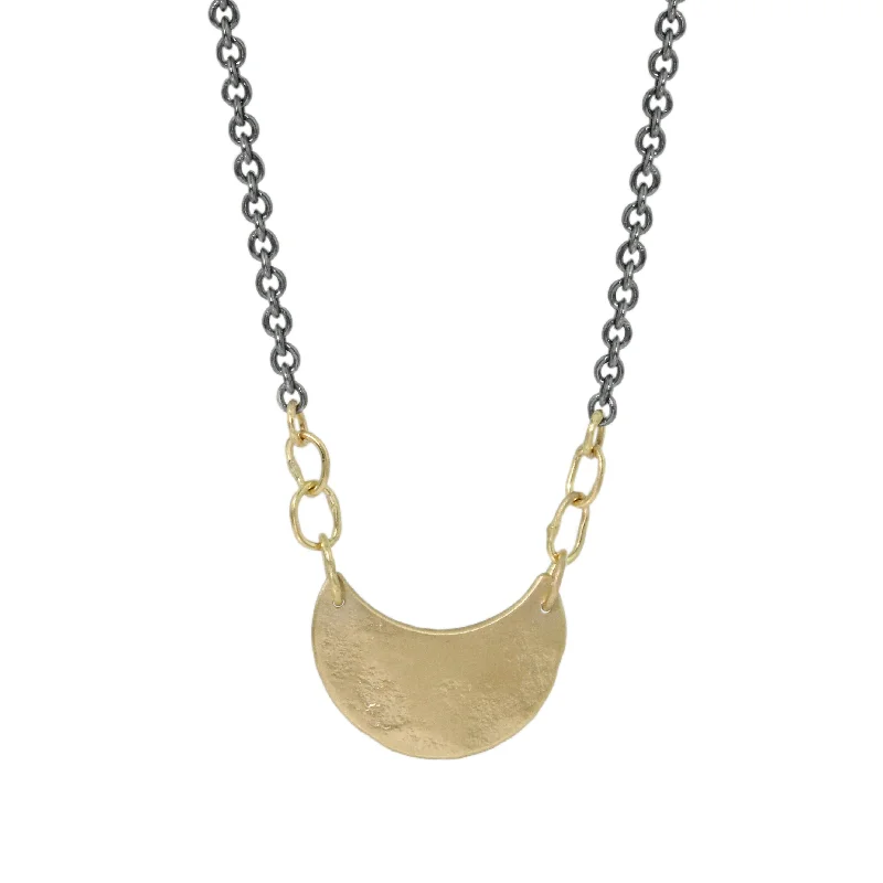 Elegant gold necklaces and pendants for women who love timeless accessories -18k Luna Necklace