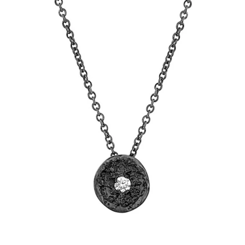 Luxury diamond pendants on necklaces for women seeking opulence and refined elegance -Lava Shell Necklace