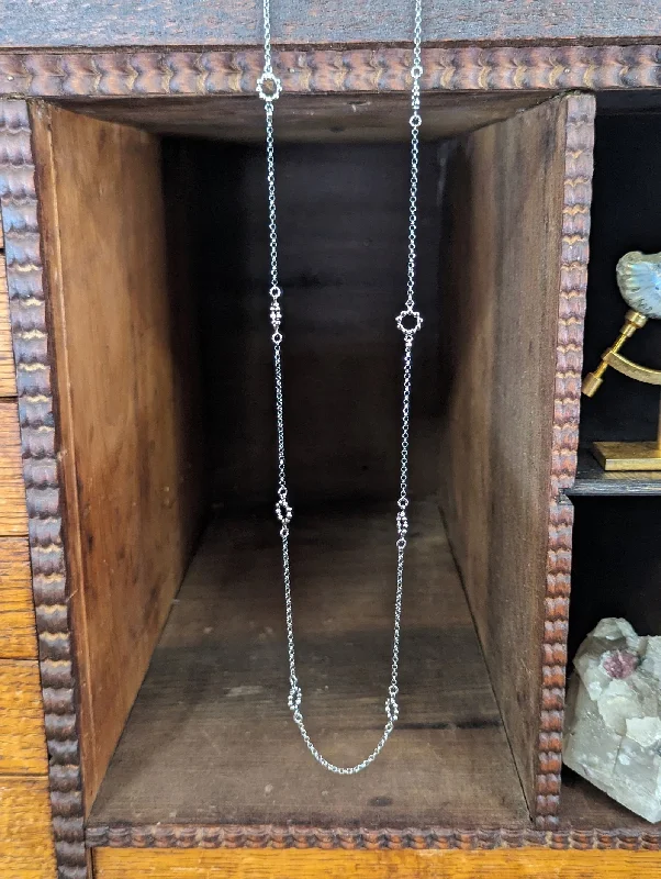 Classic infinity pendant necklaces for symbols of eternal love and connection -Station Necklace