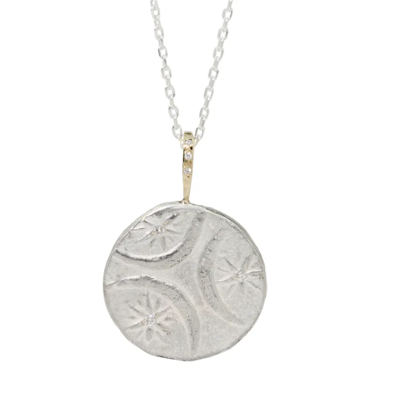 Classic silver pendant necklaces with clean designs for everyday, versatile wear -The Promise Necklace