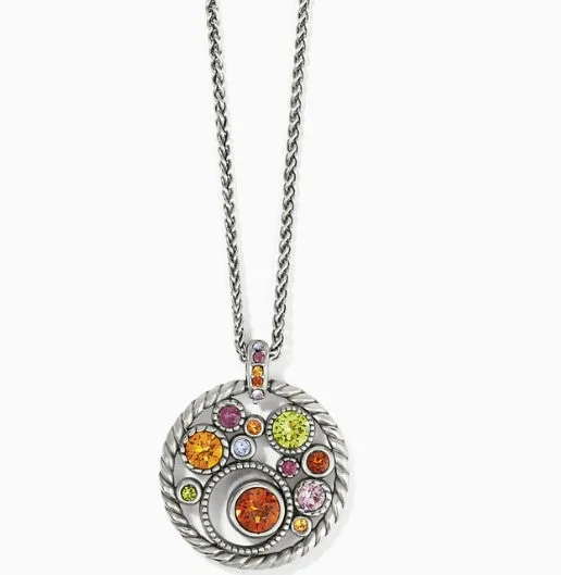 Vintage-inspired necklaces and pendants with intricate designs for classic looks -Halo Gems Necklace