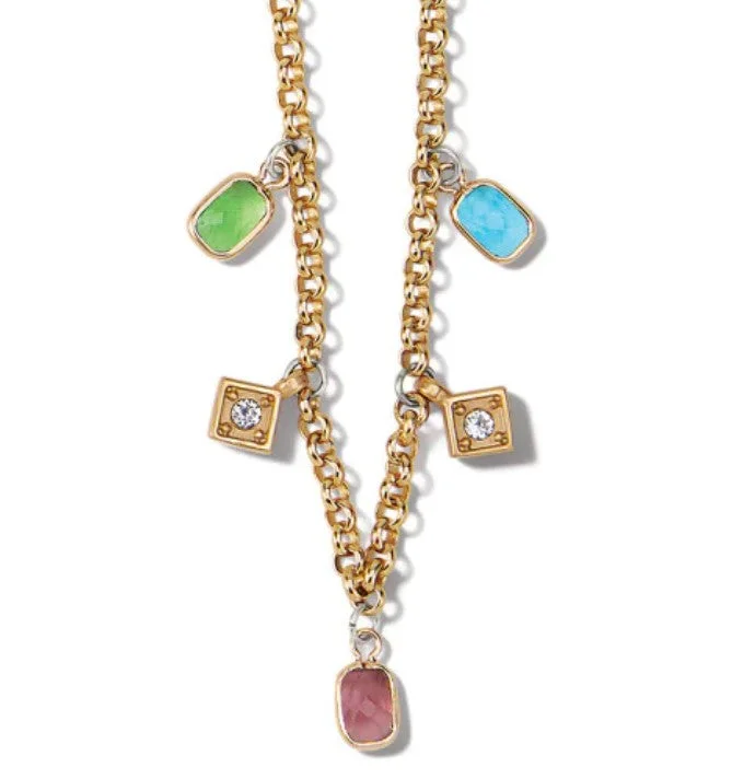 Beautiful gemstone pendants on necklaces for a pop of color and elegance -Meridian Zenith Prism Necklace