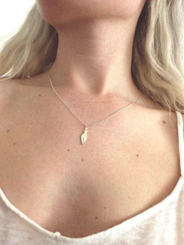 Elegant gold pendant necklaces with simple and sleek designs for classic beauty -Shape - Short & Curvy Recycled Silver Necklace